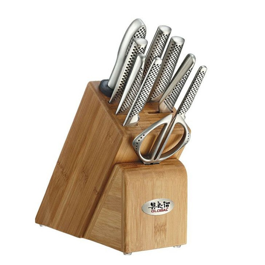 Limited Edition Global Classic 10-Piece Takashi Knife Block Set Online