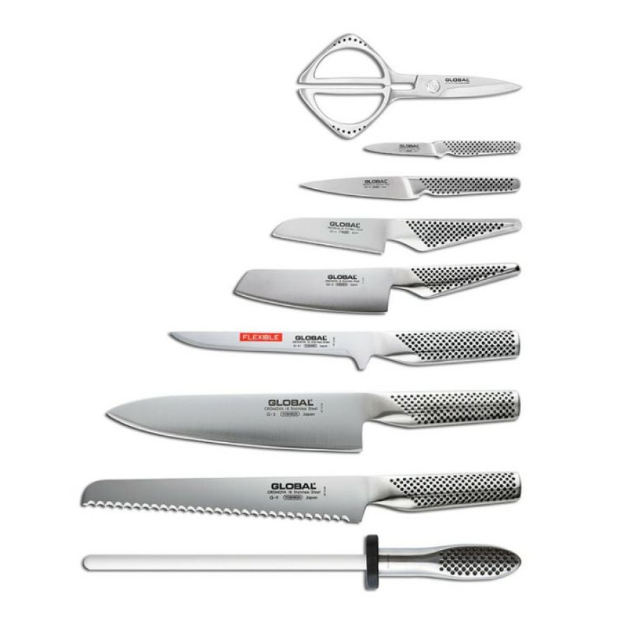 Limited Edition Global Classic 10-Piece Takashi Knife Block Set Online