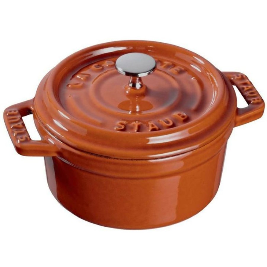 Premium Staub Cast Iron Mini Round Cocotte Clearance