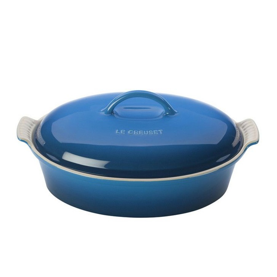 Cheaper Le Creuset Heritage Oval Casserole In Marseille New