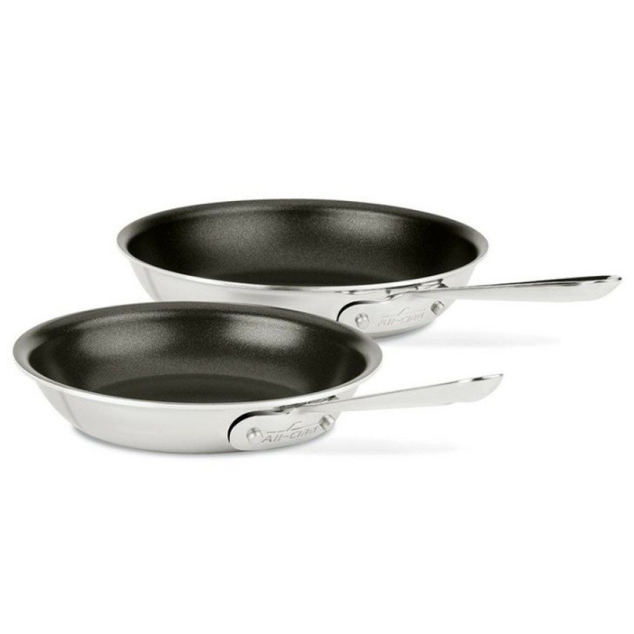 Best Quality All-Clad D3 Stainless Steel Nonstick Fry Pan Set Best