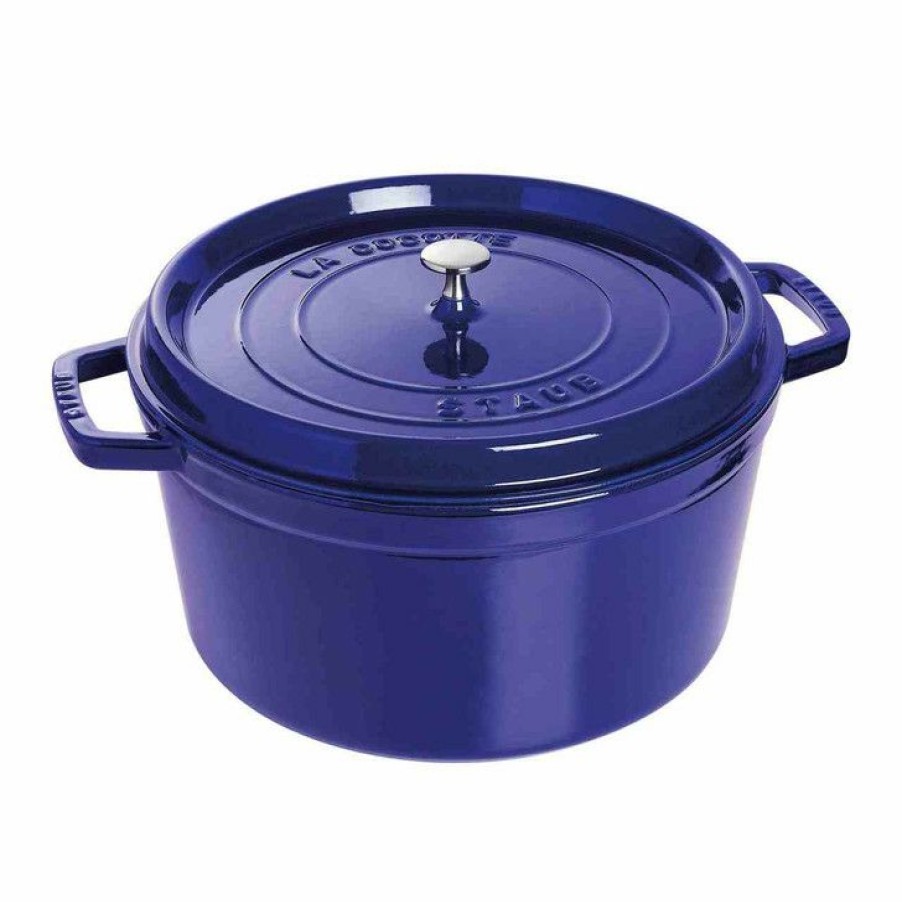 Special Staub Cast Iron Round Cocotte, 13.25-Quart Clearance