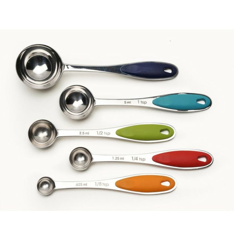 Best Quality Rsvp Endurance Colorful Measuring Spoon Set Hot