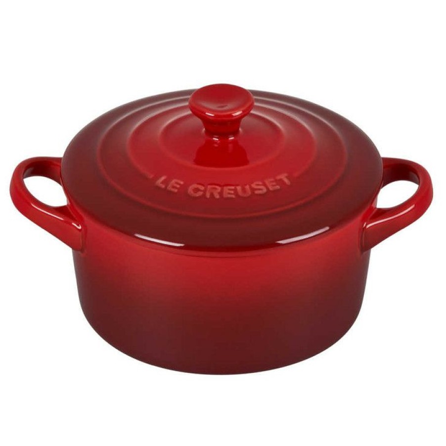 Online Store Le Creuset 14-Ounce Mini Cocotte In Cerise Clearance