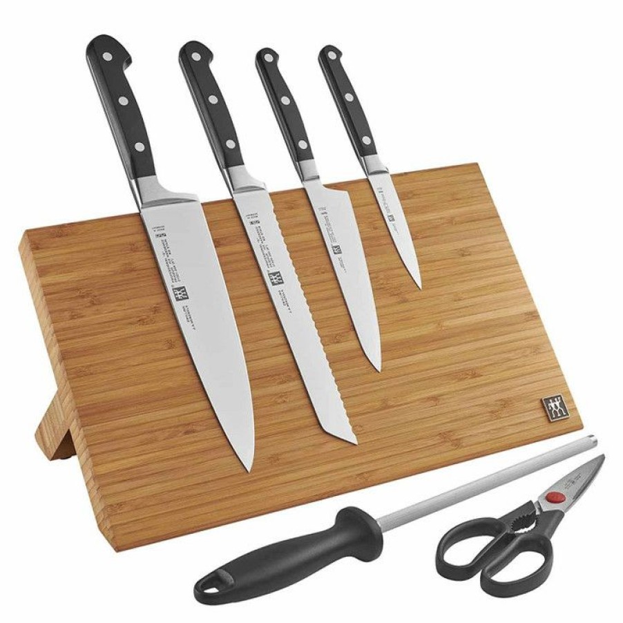 Best Choice Zwilling Professional S 7-Piece Knife Set With Magnetic Easel Clearance