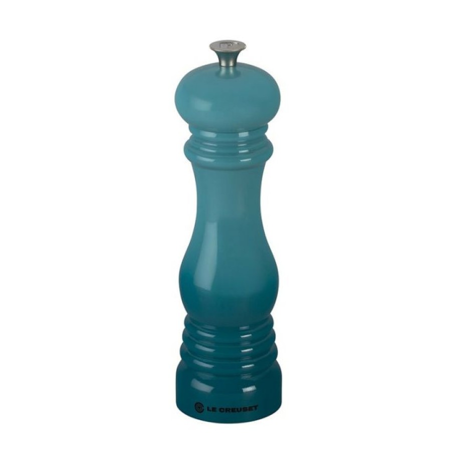 Quick Delivery Le Creuset Pepper Mill In Caribbean Hot