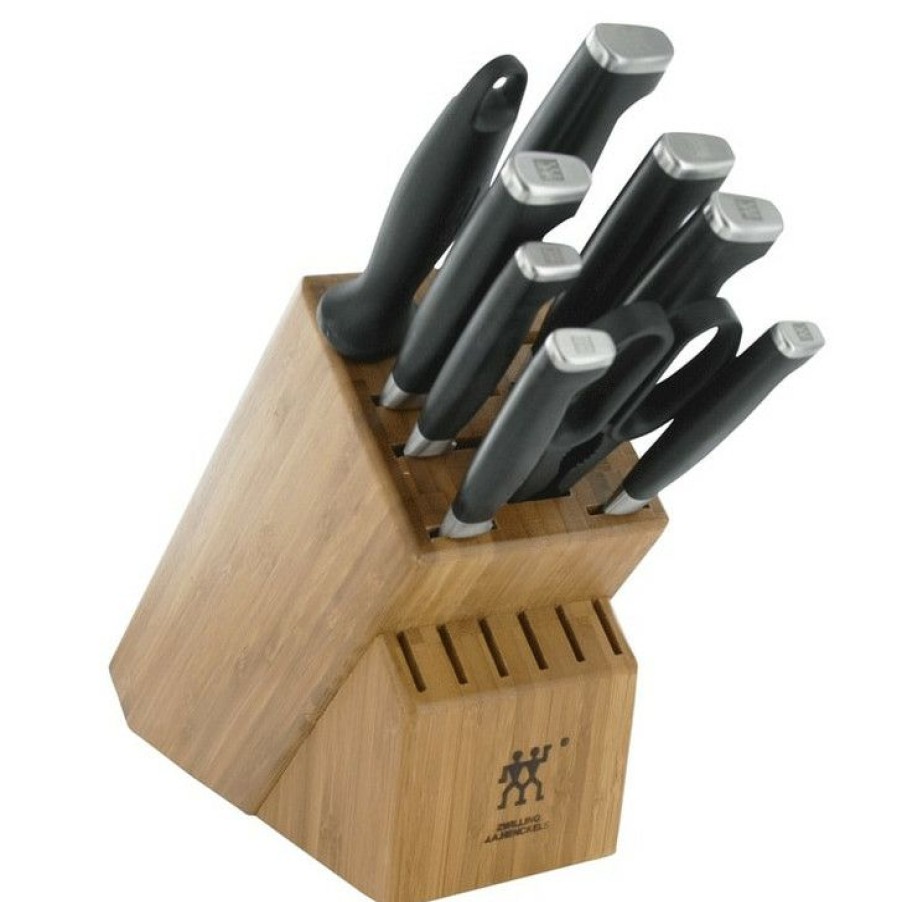 Limited Edition Zwilling J.A. Henckels Twin Four Star Ii 10-Piece Knife Block Set Best