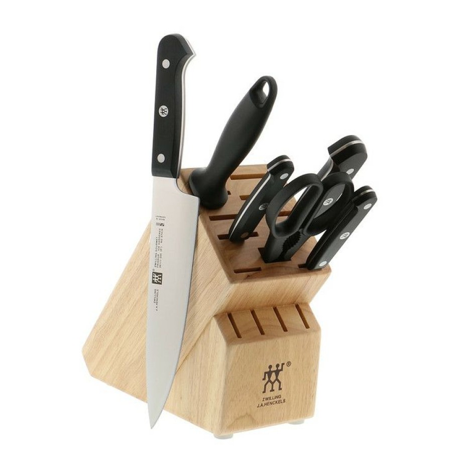 Best Choice Zwilling Gourmet 7-Piece Knife Block Set Clearance