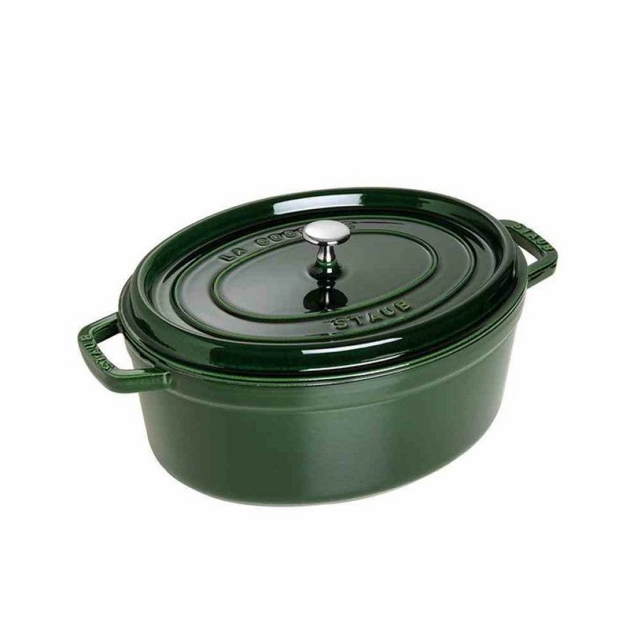 New Arrivals Staub Cast Iron Oval Cocotte, 7-Quart Online