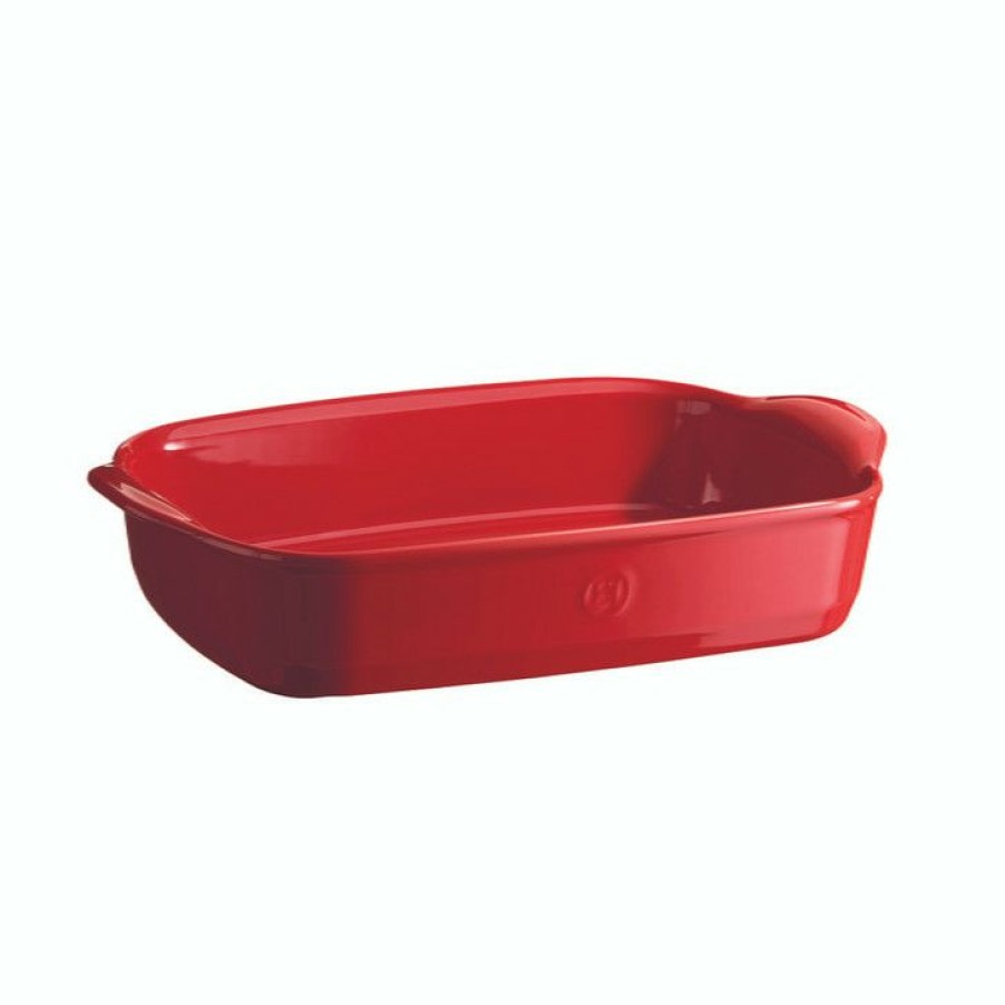 Typical Style Emile Henry Ultime Medium Rectangular Baking Dish Hot