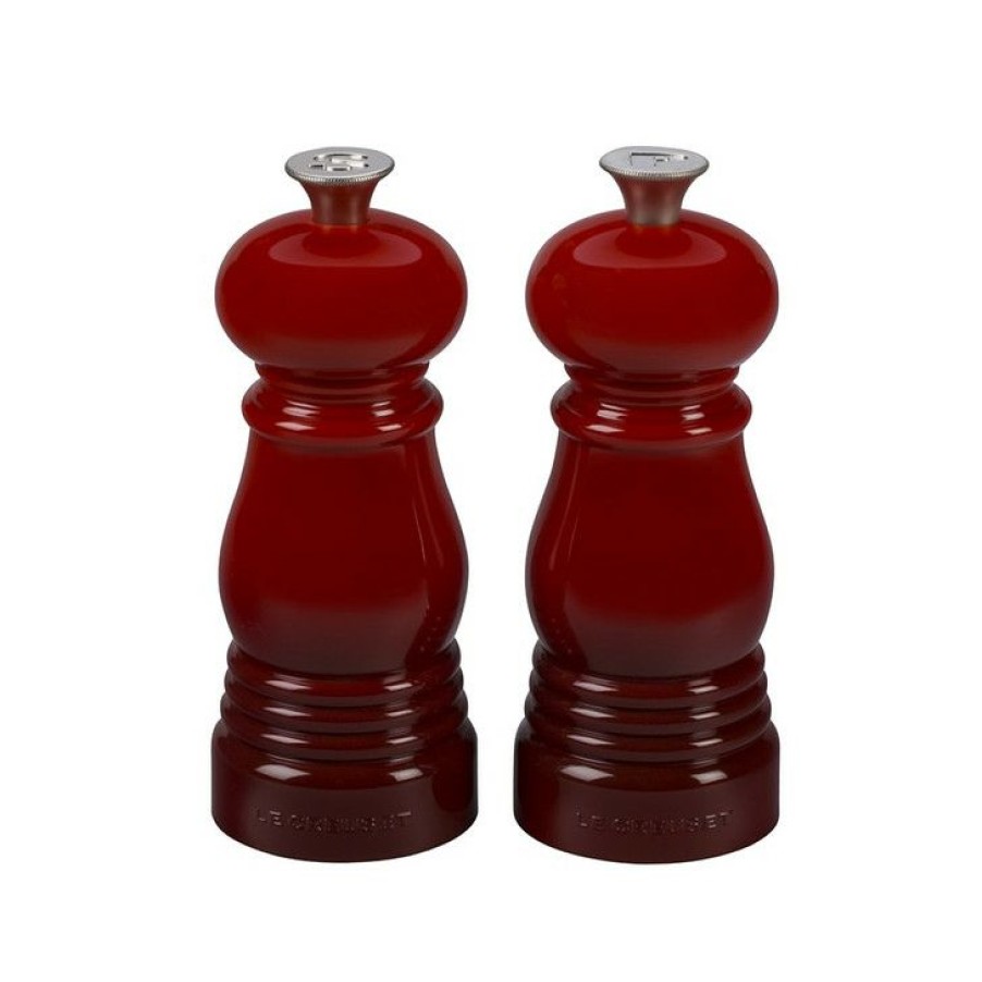 Online Store Le Creuset Petite Salt And Pepper Mill Set In Cerise Best