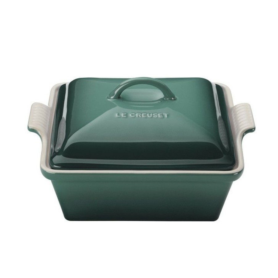 New Threads Le Creuset Heritage Square Casserole In Artichaut Online