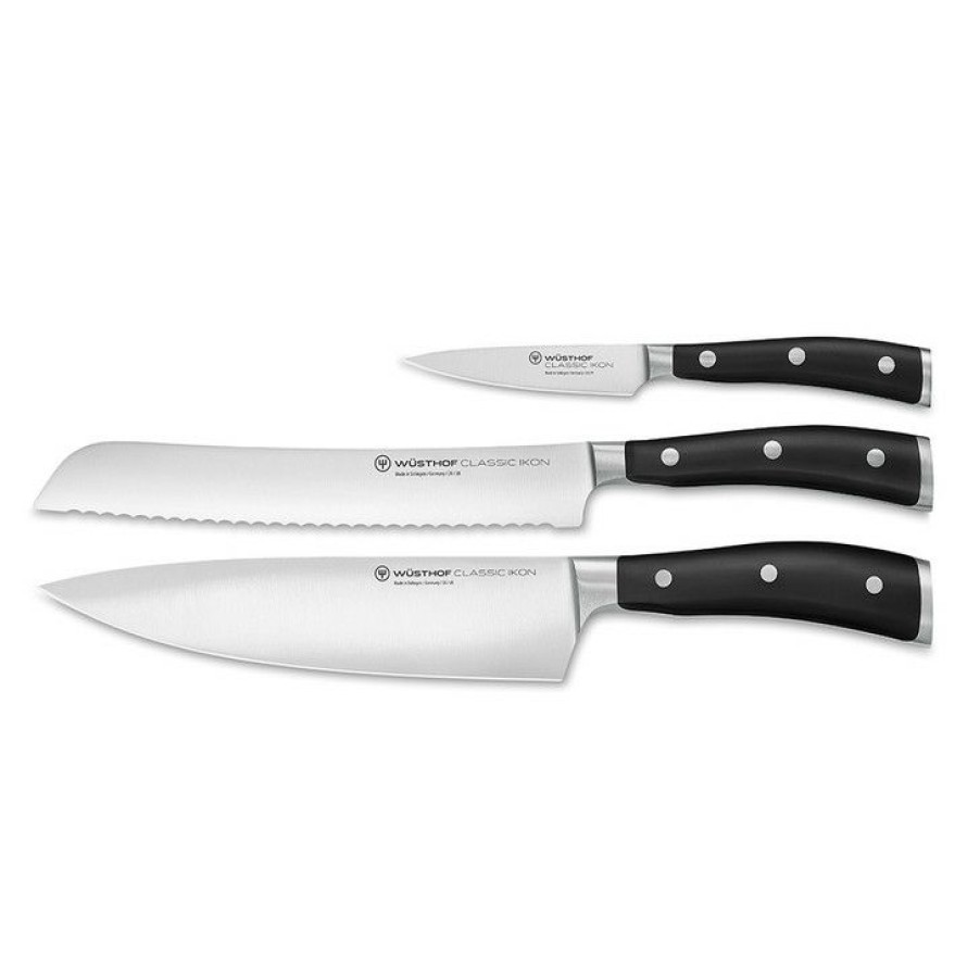 Quick Delivery Wusthof Classic Ikon 3-Piece Starter Set Hot