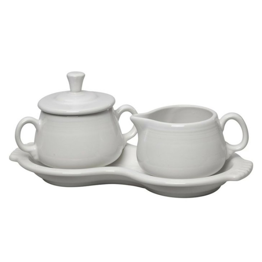 Excellent Fiesta Covered Creamer And Sugar Set With Tray Wholesale