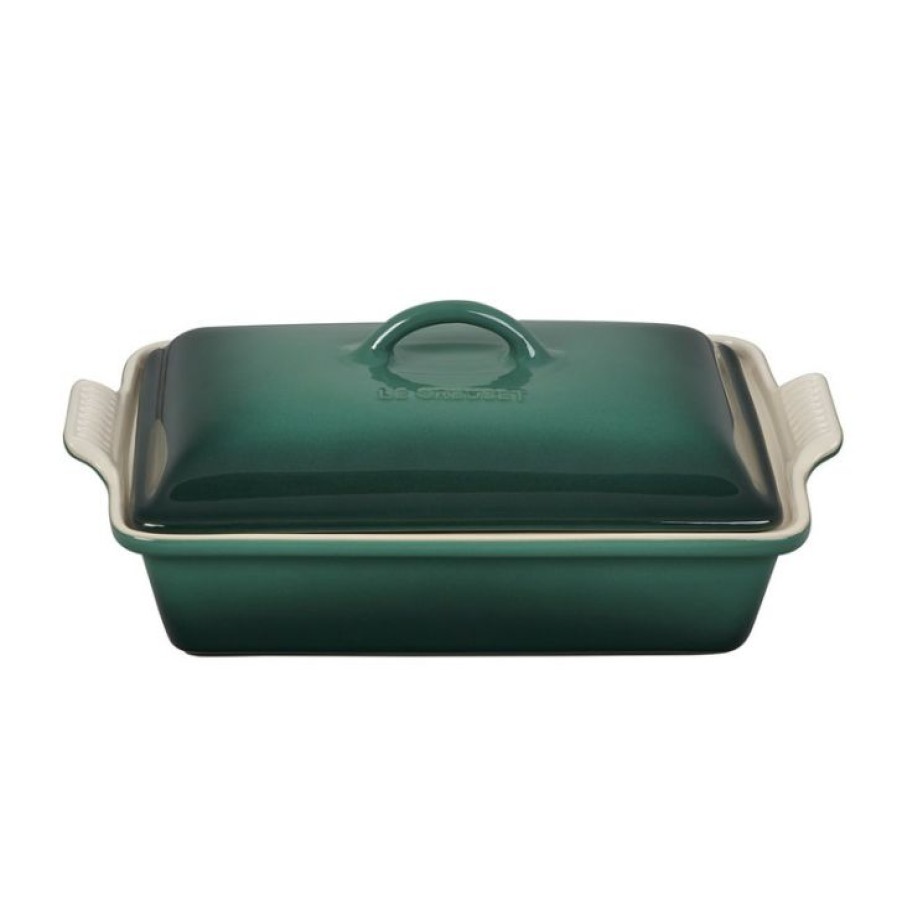 Best Quality Le Creuset Heritage Rectangular Casserole In Artichaut Wholesale