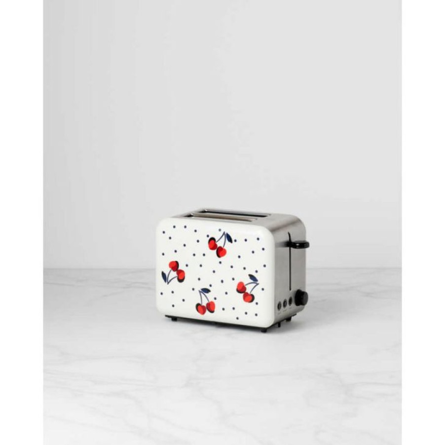 Best Choice Kate Spade Vintage Cherry Dot Toaster New