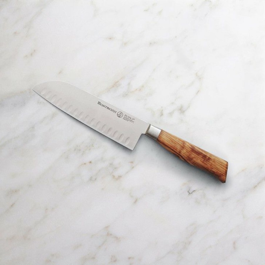 Special Offers Messermeister Oliva Elite Santoku Knife Best