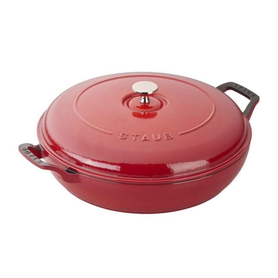 Best Choice Staub Cast Iron Braiser, 3.5-Quart New