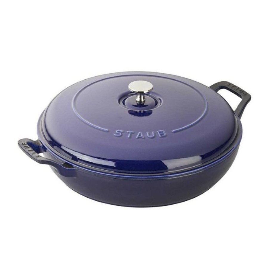 Best Choice Staub Cast Iron Braiser, 3.5-Quart New