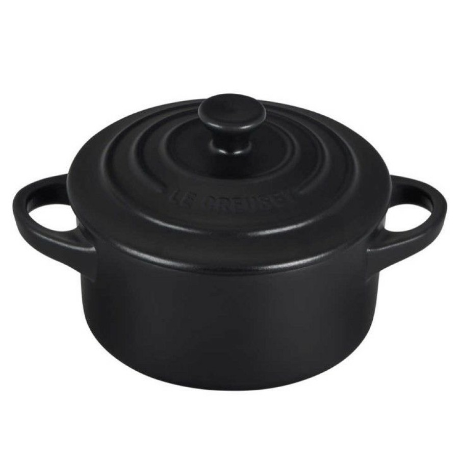 Best Quality Le Creuset 8-Ounce Mini Cocotte In Licorice Wholesale