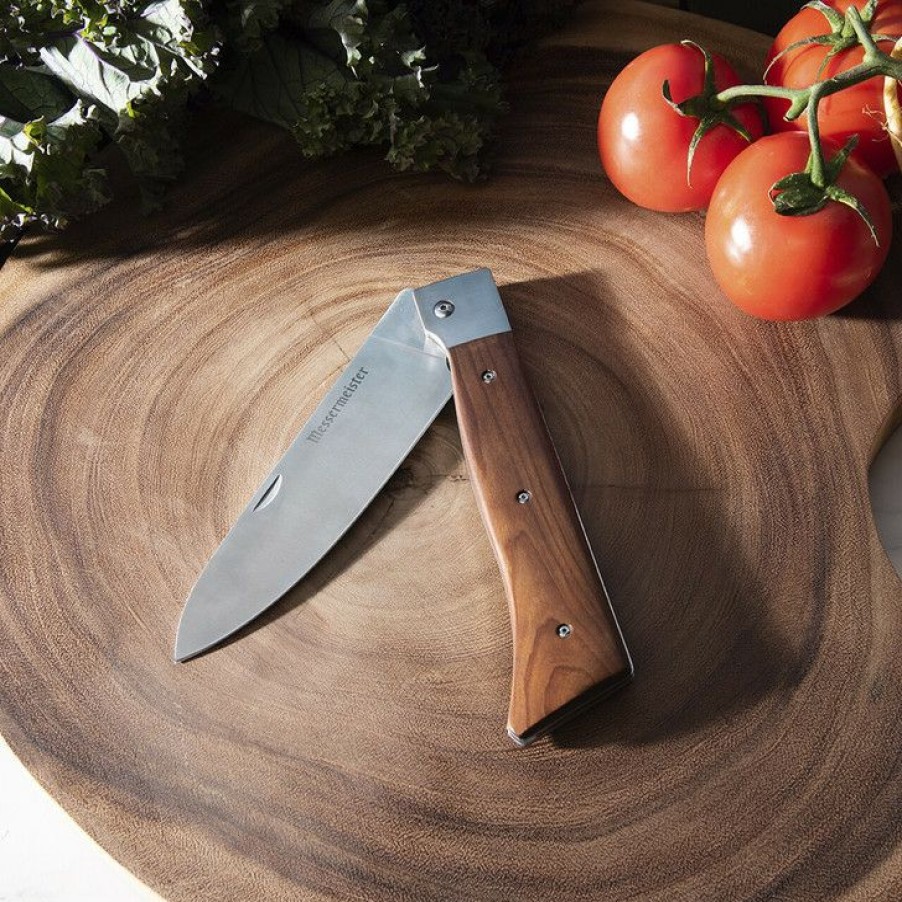 Exquisite Gifts Adventure Chef Folding Chef'S Knife With Maple Handle Online