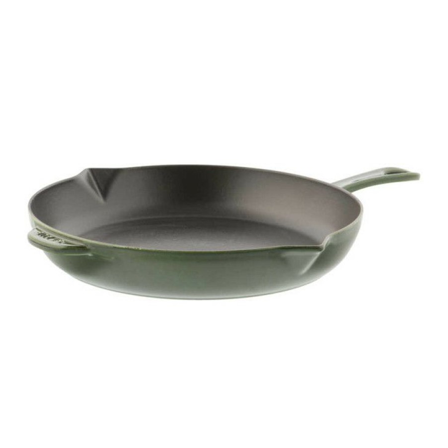 Closeout Sale Staub Cast Iron Fry Pan, 10-Inch New