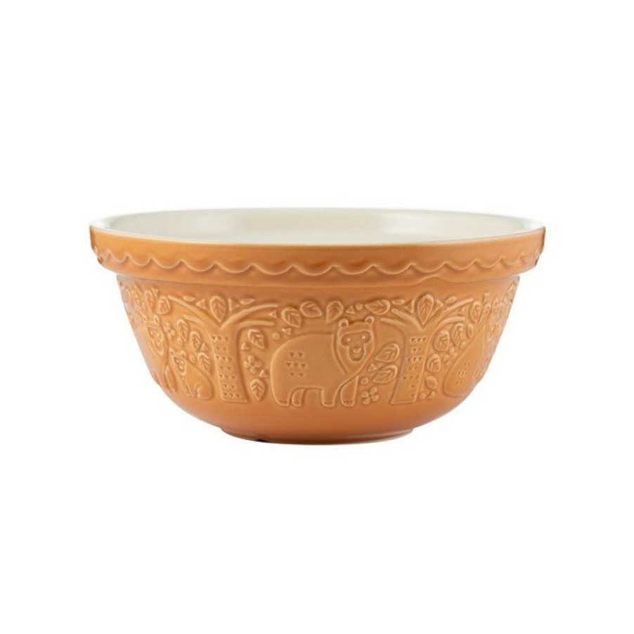 Quality Guarantee Mason Cash In The Forest Ochre Mixing Bowl Best