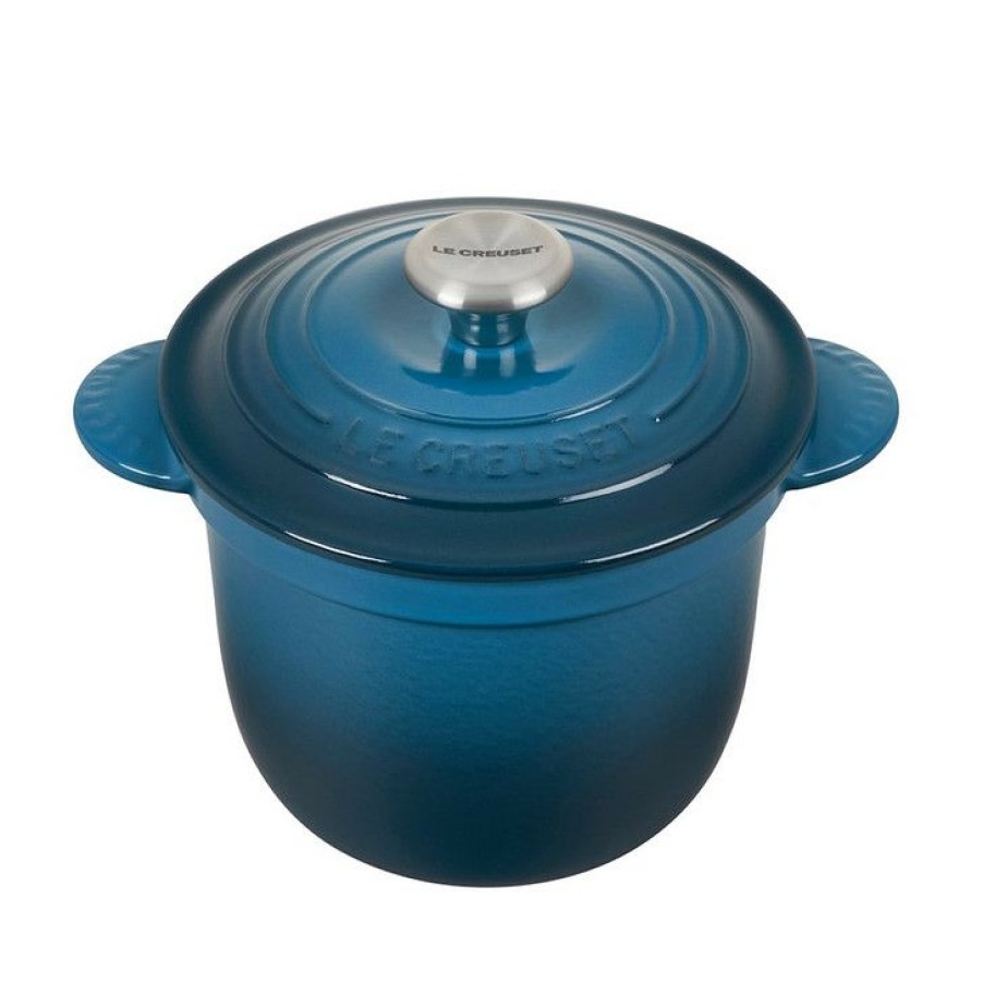 Best Quality Le Creuset Cast Iron Rice Pot In Deep Teal Clearance