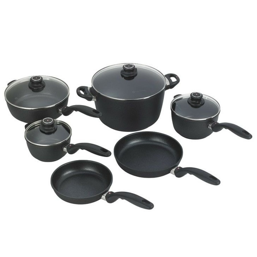 Exquisite Gifts Swiss Diamond Xd Nonstick 10-Piece Ultimate Kitchen Kit New