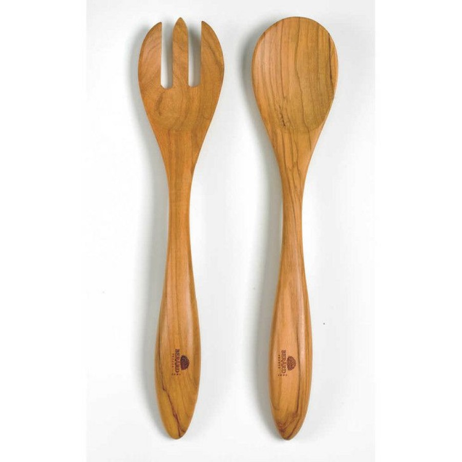 Typical Style Berard Terra Olive Wood Serving Set Wholesale