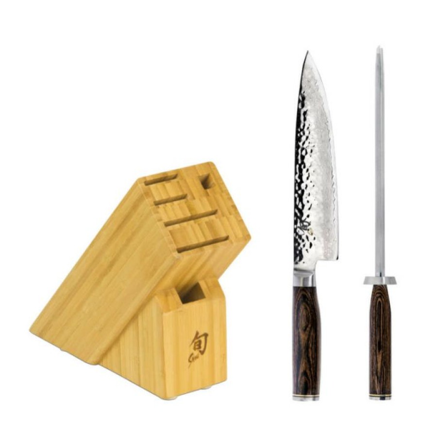 Premium Shun Premier 3-Piece Build-A-Block Set Hot